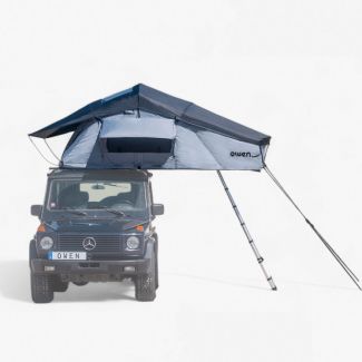 OWEN® two+ Tenda da tetto auto grigia